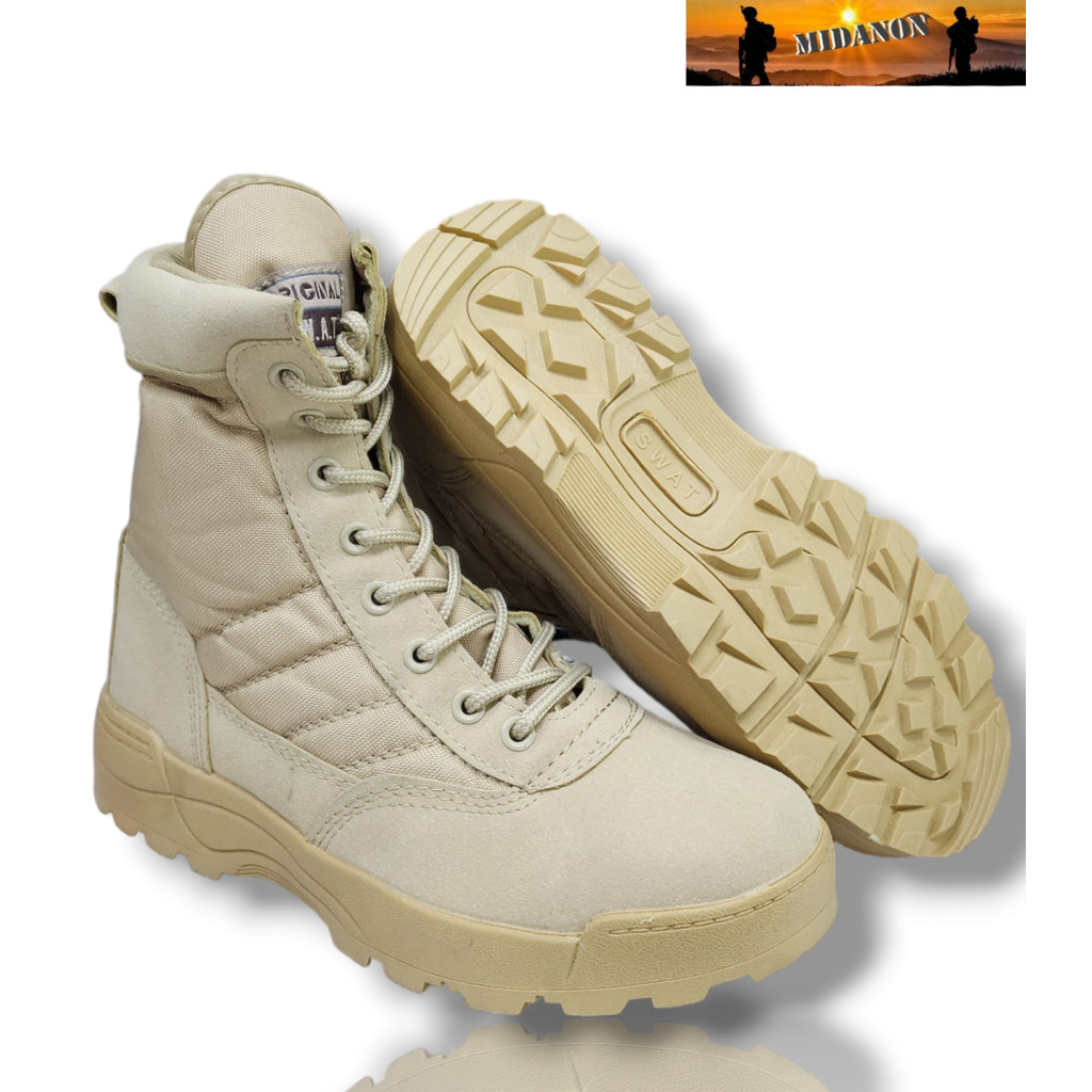 รองเท้าSWATซิป Tactical Boots