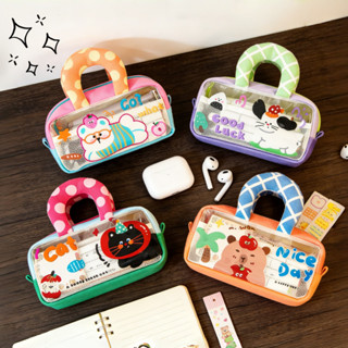 กล่องดินสอ ความจุขนาดใหญ่ ถุงดินสอ กระเป๋าใส่ดินสอ น่ารัก ลา…