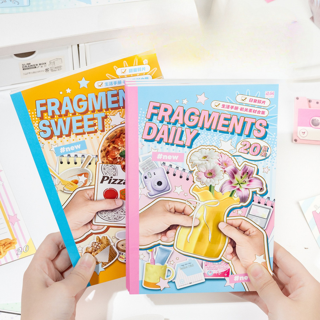 [HARU] Fragments of Life Series Deco Paper Journing Scrapbook Journal kit Aesthetic Paper