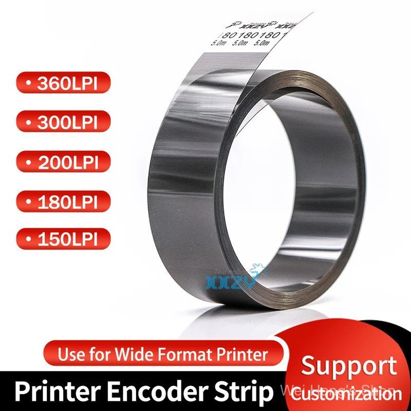 ตัวทําละลาย 180LPI Encoder Strip 300LPI 360LPI Raster สําหรับเครื่องพิมพ์อิงค์เจ็ท 150 DPI Encoder เ