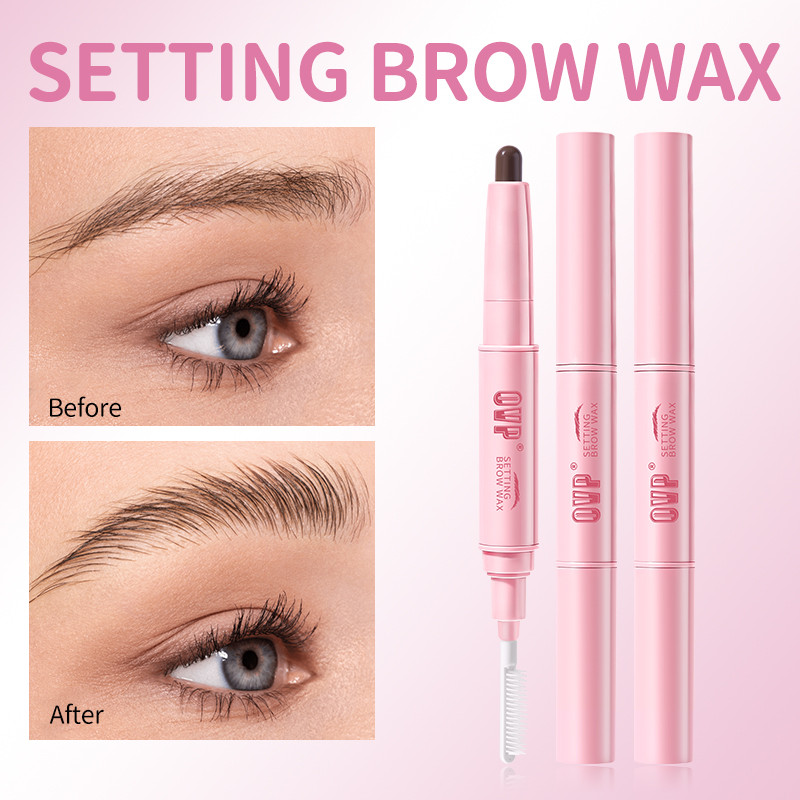 OVP ดินสอเขียนคิ้ว แว็กซ์จัดแต่งคิ้ว สะดวก รวดเร็ว ติดทนนาน กันน้ำและกันเหงื่อ