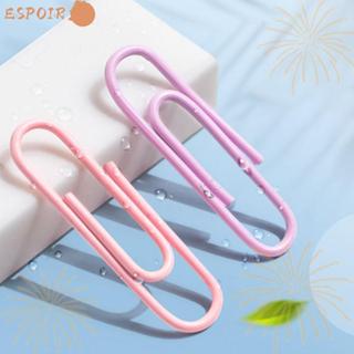ESPOIR1 160/500PCS คลิปหนีบกระดาษ, ที่คั่นหนังสือแฟ้มขนาดใหญ…