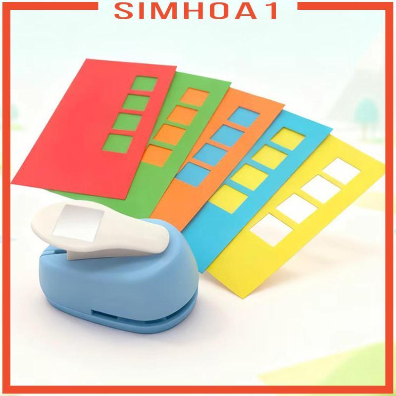 [Simhoa1] Tab Punch Square Punch Craft Lever Punch กระดาษ Punch Square Lever Action Craft Punch ทําจ