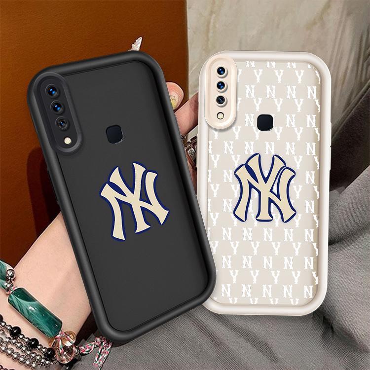 ปลอกคู่โทรศัพท์สําหรับ VIIVO Y17 Y15 Y12 Y12i Y11 2019 น่ารักการ์ตูนซิลิโคน NY กันกระแทก TPU กรณี