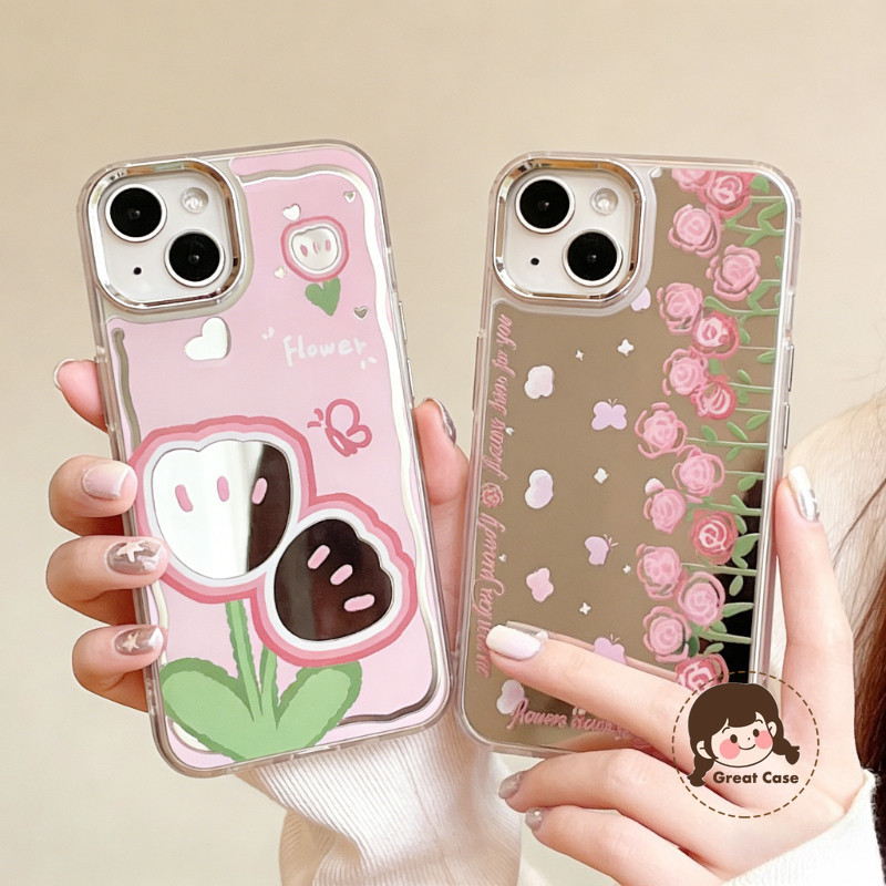 หรูหราสีชมพูทิวลิปเคสโทรศัพท์สําหรับ OnePlus 15R 15 13 13R 13T 13S 12 12R 11R 10R 10T Turbo 6 6T ACE