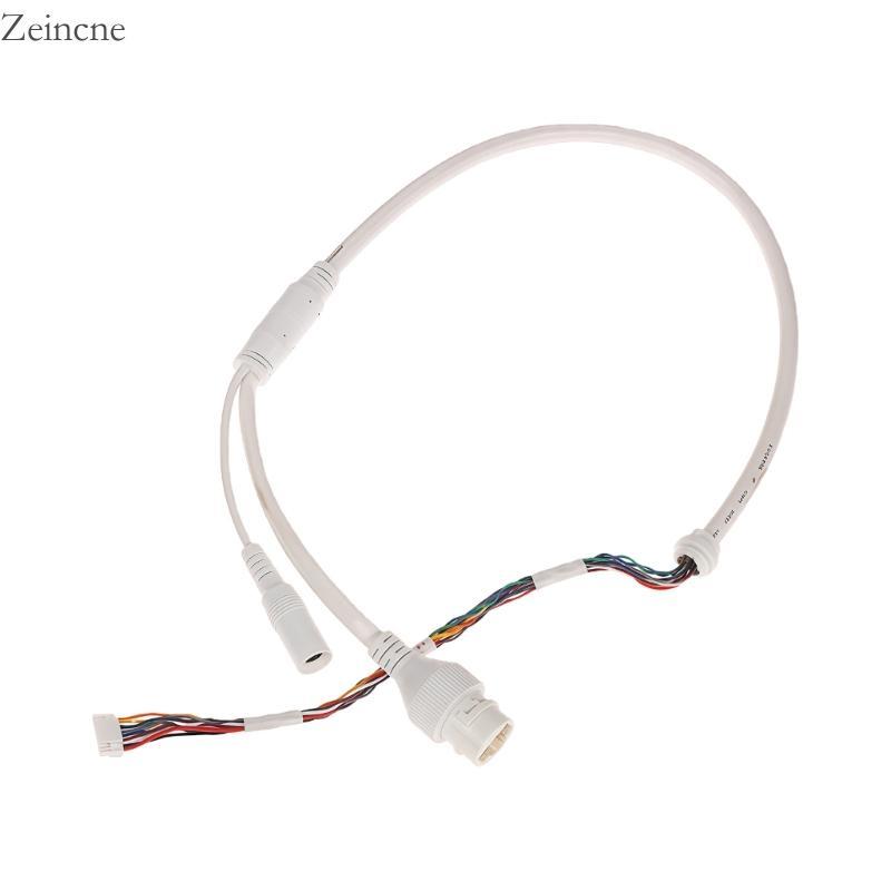 Zein Power Cable Camera PoE RJ45 Networking Tail Cable 10 Pin Ethernet Lan