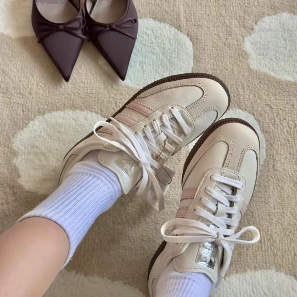 100%💕ของแท้ 100 % 🍒 adidas originals Samba OG IH2751 สีชมพูFree Shipping