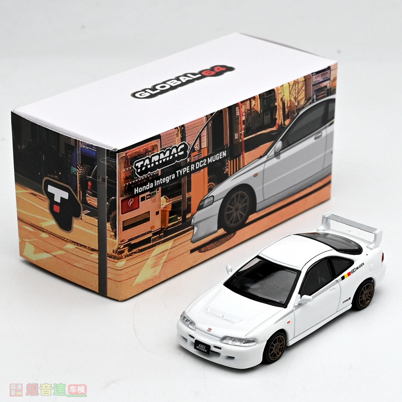 [คลังสินค้าพร้อม] TW 1: 64 Honda Hard Sweet Potato Unlimited Integra TYPE R DC2 MUGEN โมเดลรถอัลลอย