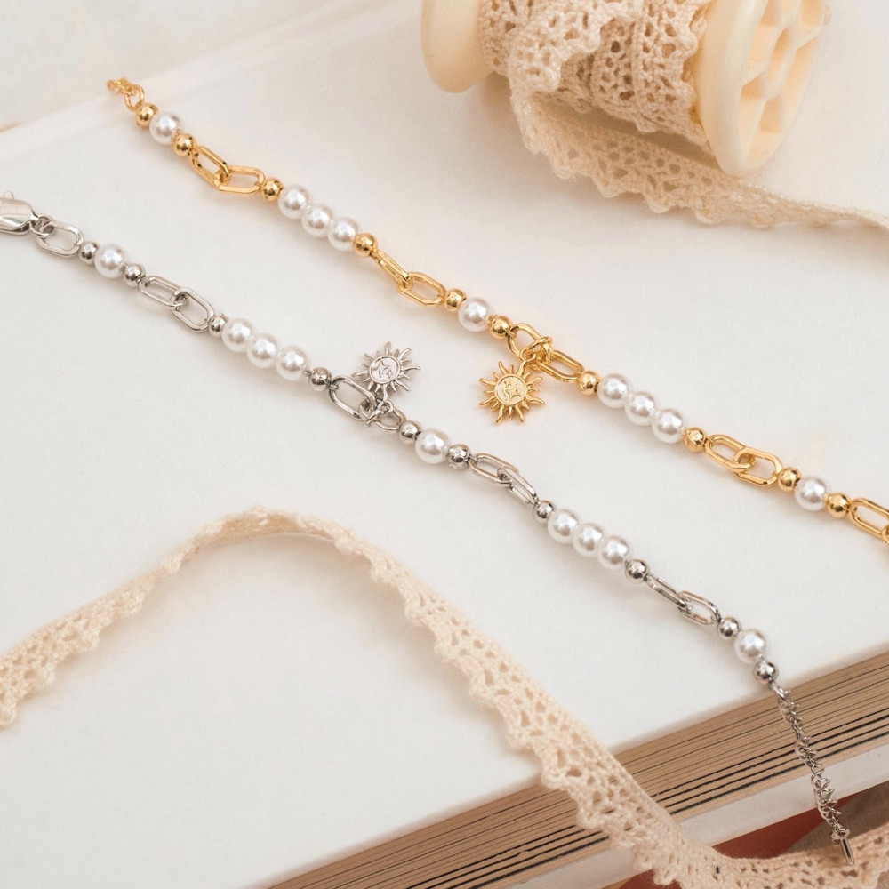 YVIS Aura Brass Bracelet - Solace Collection