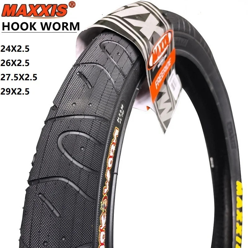 MAXXIS Hookworm ยางรถจักรยาน BMX ลวดลูกปัดแบบ Clincher สําหรับ Street Park Flatland มีหลายขนาดให้เลื