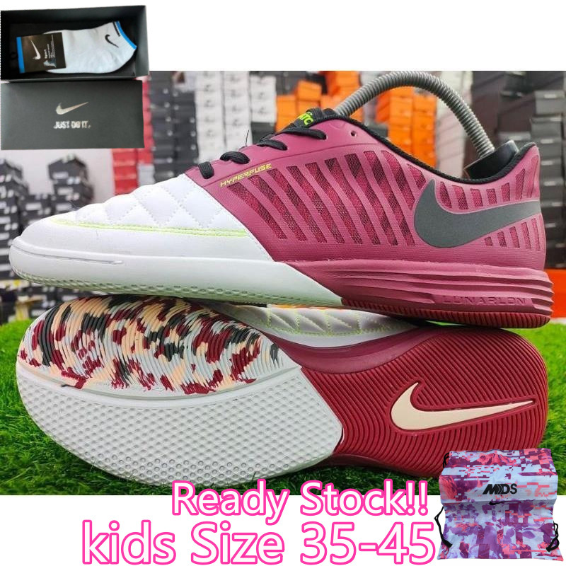 รองเท้าฟุตซอล Nike Lunar Gato II สำหรับสนามในร่ม ขนาด 35-45