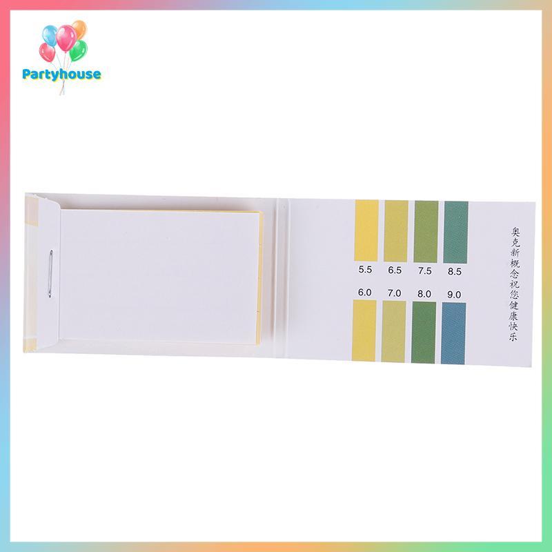 UVIG> 80Strips Meters Meters ตัวบ่งชี้ค่า PH 5.5-9.0 กระดาษทดสอบ Litmus กรดอัลคาไลน์ใหม่