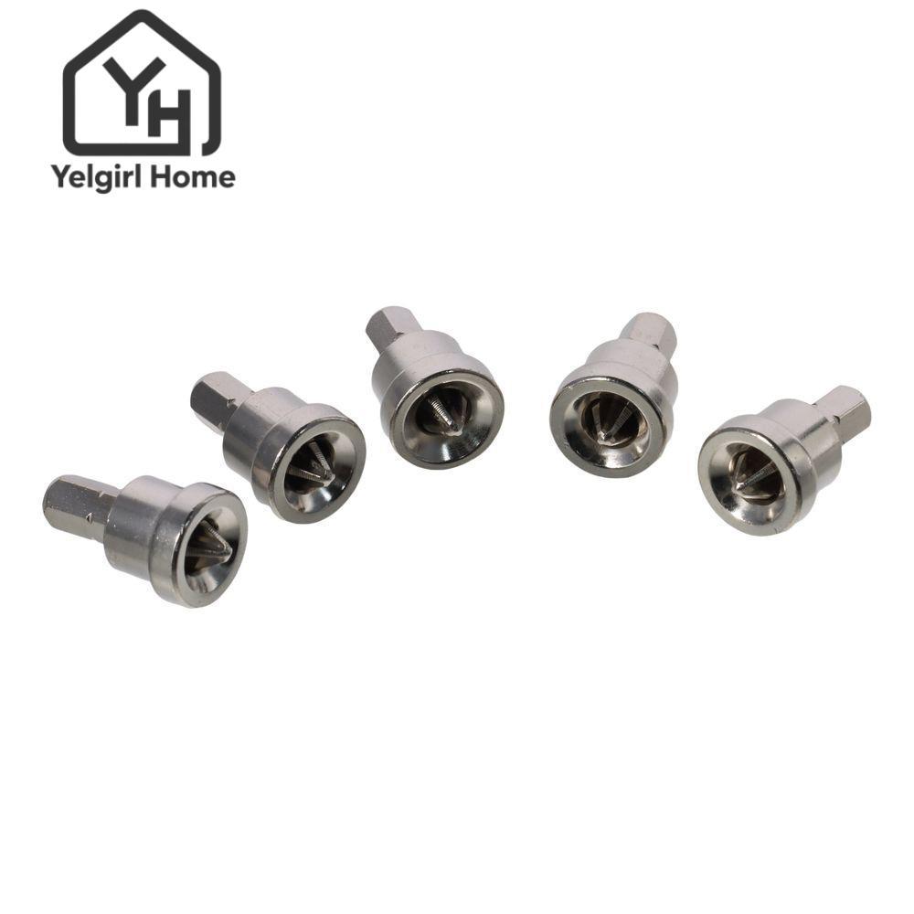 YELGIRLB Drywall Dimpler Bit, PH2 Steel Drywall Screw Bit, ไขควง 50mm/25mm Drywall Screw Setter ยึด