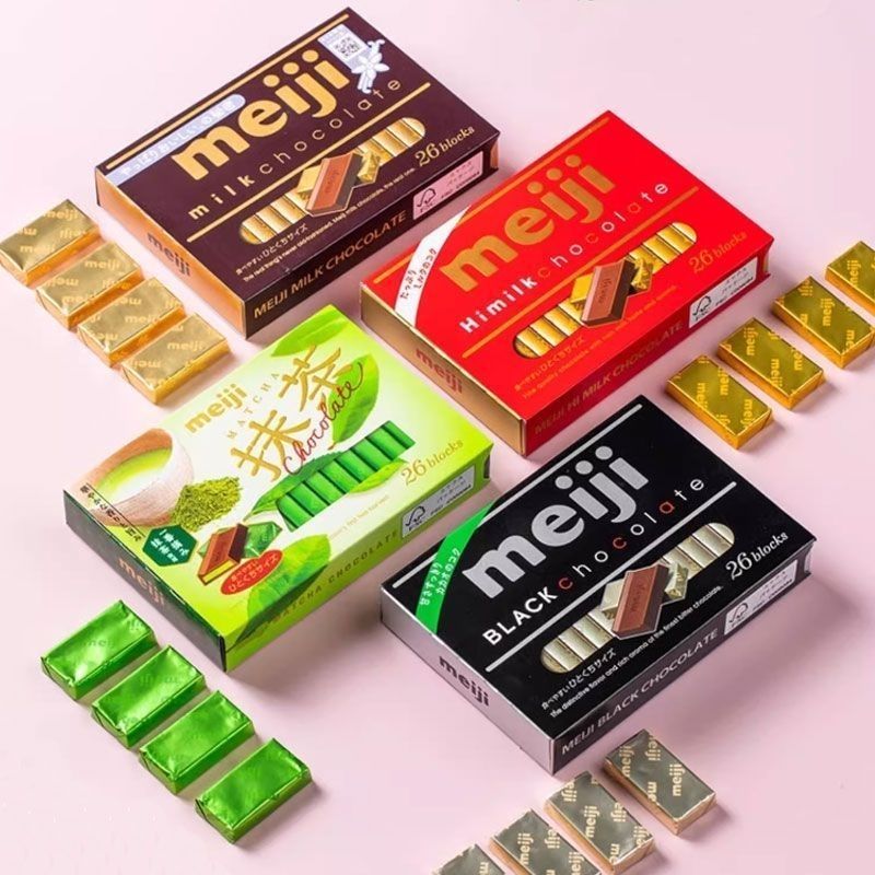 ญี่ปุ่นนําเข้า meiji/meiji ช็อกโกแลตเปียโนหนาพิเศษช็อกโกแลตนมของขวัญสําหรับแฟนของว่างแบบสบาย ๆ LS313