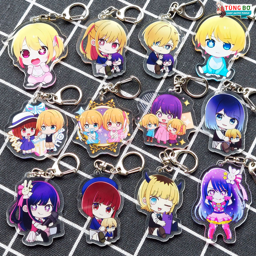 พวงกุญแจอนิเมะ Oshi No Ko (กอด)