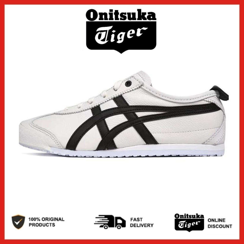 ของแท้ Onitsuka Mexico 66 สีขาวสําหรับผู้ชายและผู้หญิงรองเท้ากีฬาลําลอง # รองเท้าเสือ # Mexico66 # ร