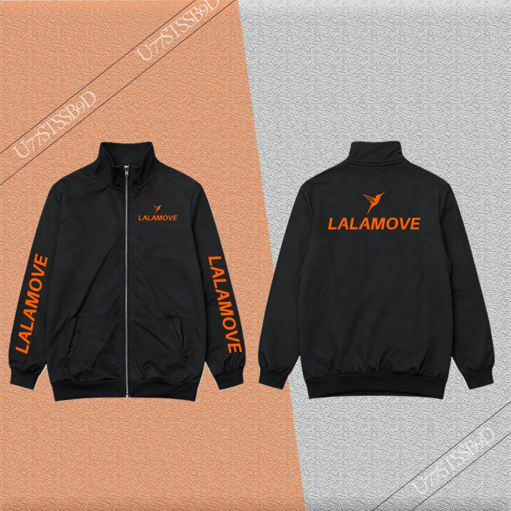 LALAMOVE เสื้อฮู้ด ลาลามูฟ โลโก้สีสด HOODIE แบบสวม ซิป สกรีนแบบเฟล็ก สวยสดไม่แตกไม่ลอก ส่งด่วนทั่วไทย unisex size ready