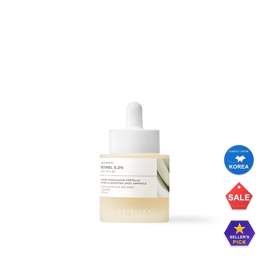 [Skin1004] Retinol Ampoule Madagascar Centella 0.2 Boosting Shot 30ml