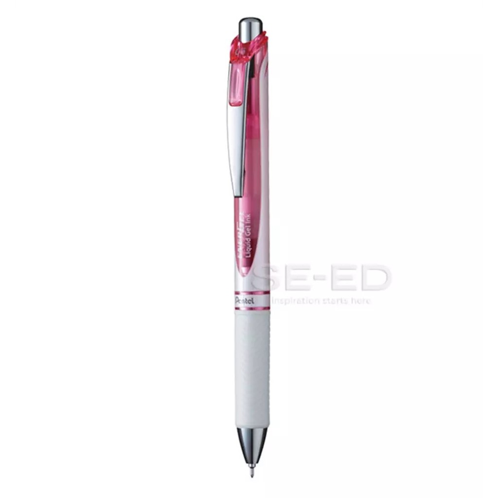 (REDMONZTER) : ปากกาเจล Energel BLN75PW-B 0.5 มม. สีแดง