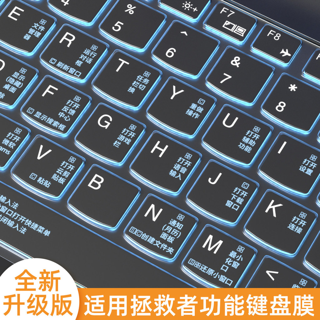 เหมาะสําหรับ Lenovo Salvator Y7000P คีย์บอร์ดฟิล์ม Y9,000P ปุ่มลัด r7000 โน้ตบุ๊ค r9,000p คอมพิวเตอร