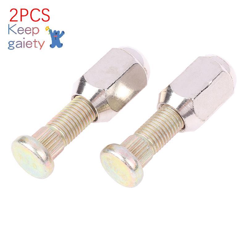 [Kpt-t] 2 ชุด M10x1.25 Hex Nuts 10.9 STEEL Spline สกรูชุดสําหรับ ATV Go kart UTV Buggy Quad Dirt Bik