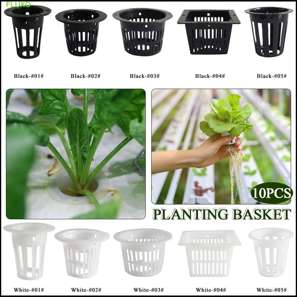 FLUXO Nursery Pots พืชผัก Grow Aeroponic Hydroponic Net Cup