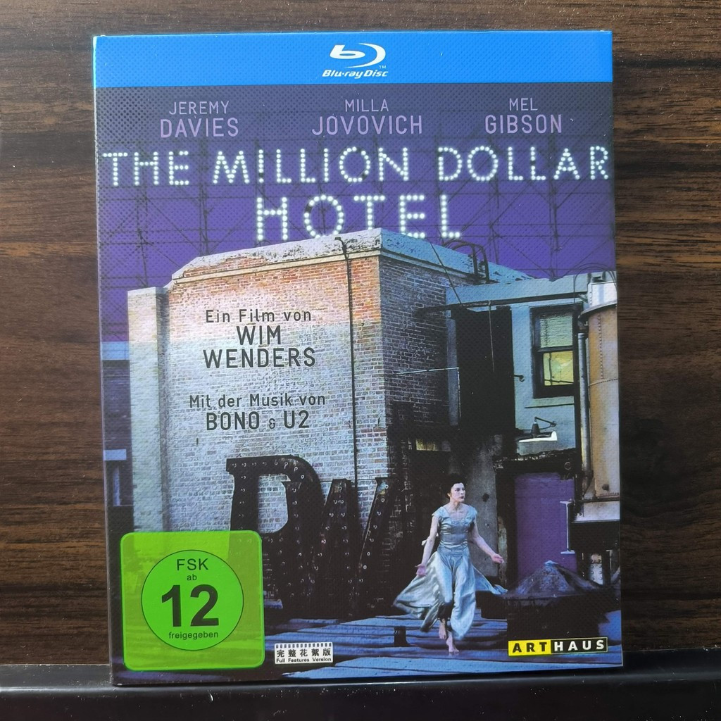 Blu-ray Disc ฟิล์มเยอรมัน The Million Dollar Hotel 2000 EN ZH ยี่ห้อใหม่ชนิดบรรจุกล่อง 25GB BD A279