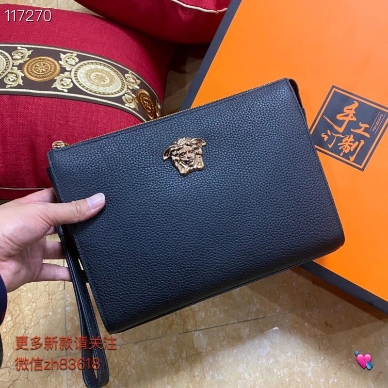 Versace Versace Mens Bag Clutch Bag Mens Fashion Casual Clutch Bag Mens Business Clutch Casual Can U