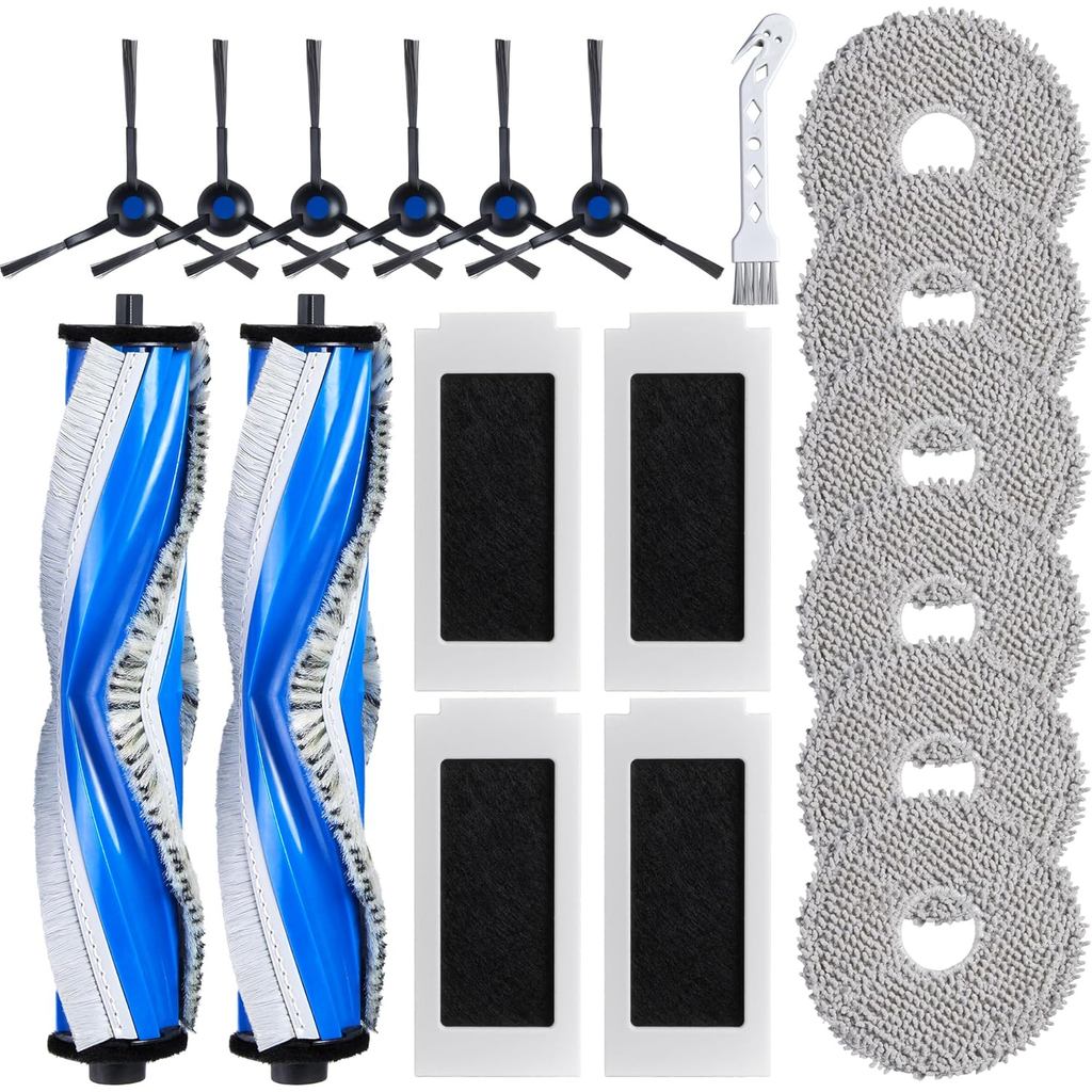 อุปกรณ์เสริมสําหรับ ECOVACS DEEBOT T30S/T30S PRO/T30S AI Robot Vacuum, อะไหล่ทดแทนคุณภาพสําหรับประสิ