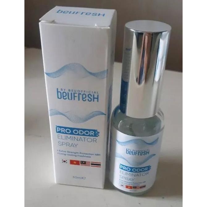 BEUFRESH สเปรย์ระงับกลิ่นกาย ลดเหงื่อใต้วงแขน หอมสดชื่น 30ml ติดทนนาน-พกพาง่าย