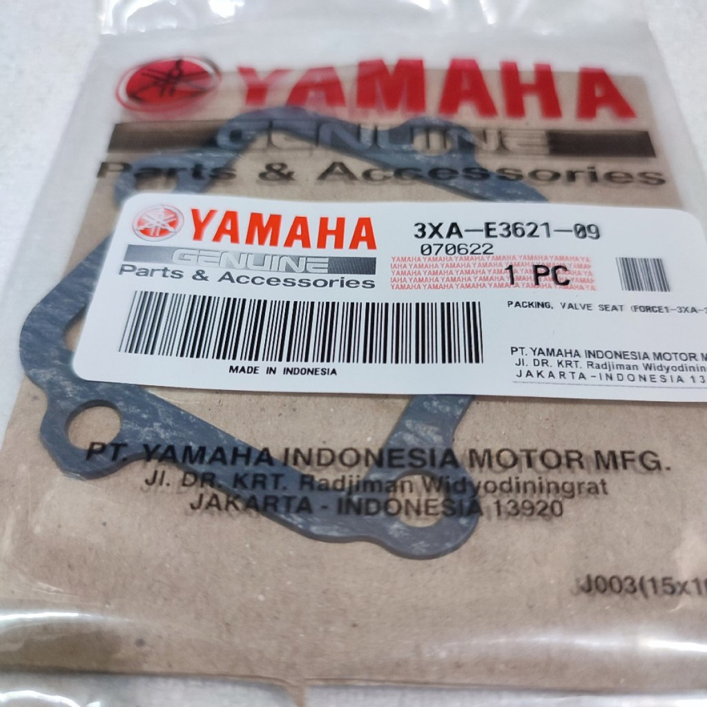 บรรจุปะเก็นวาล์วเมมเบรนฮาร์โมนิก้า F1zr 3XA-E3621-09