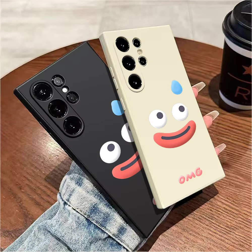 ใบหน้าตลกซิลิโคนเคสโทรศัพท์สําหรับVivo V40 Pro V40 Lite V40e Y03T Y28S Y58 Y37 Y37Mกันกระแทกลื่นMatt