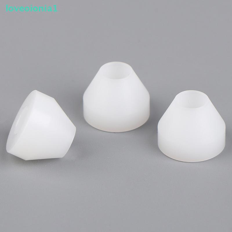 loveoionia1 10PCS ปากกา Bushings สีขาวปากกา Bushings Non-Sti ทนทานปากกา Bushings สังเคราะห์ Bushings