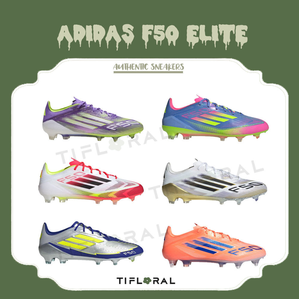 🤎ྀིྀི⋆แท้100% รับประกัน (พรีออเดอร์) Adidas F50 Elite FG รองเท้าฟุตบอล JH7615/IE1206/JH7617/IE1285/I
