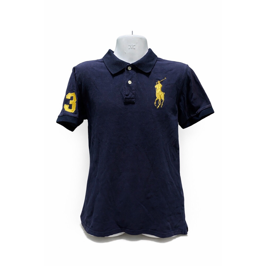 POLO RALPH LAUREN เสื้อ Big Horse Gold แบบหายาก ของแท้มือสอง