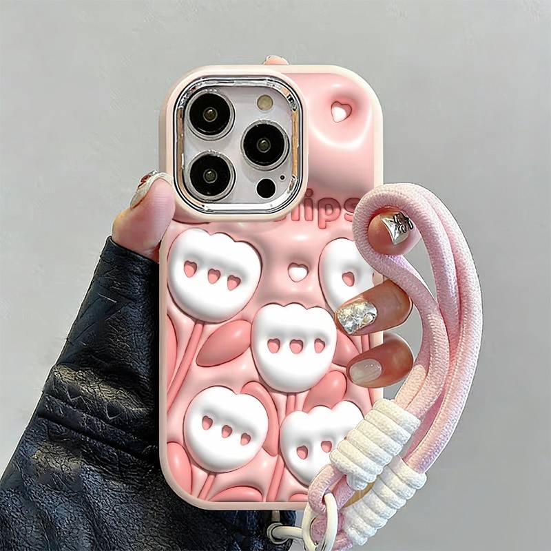 กรณี + สร้อยข้อมือซิลิโคน Star กรณี Realme C71 C75 C65 C63 C61 C21 C15 C2 C1 C67 C55 C35 C53 C51 C51