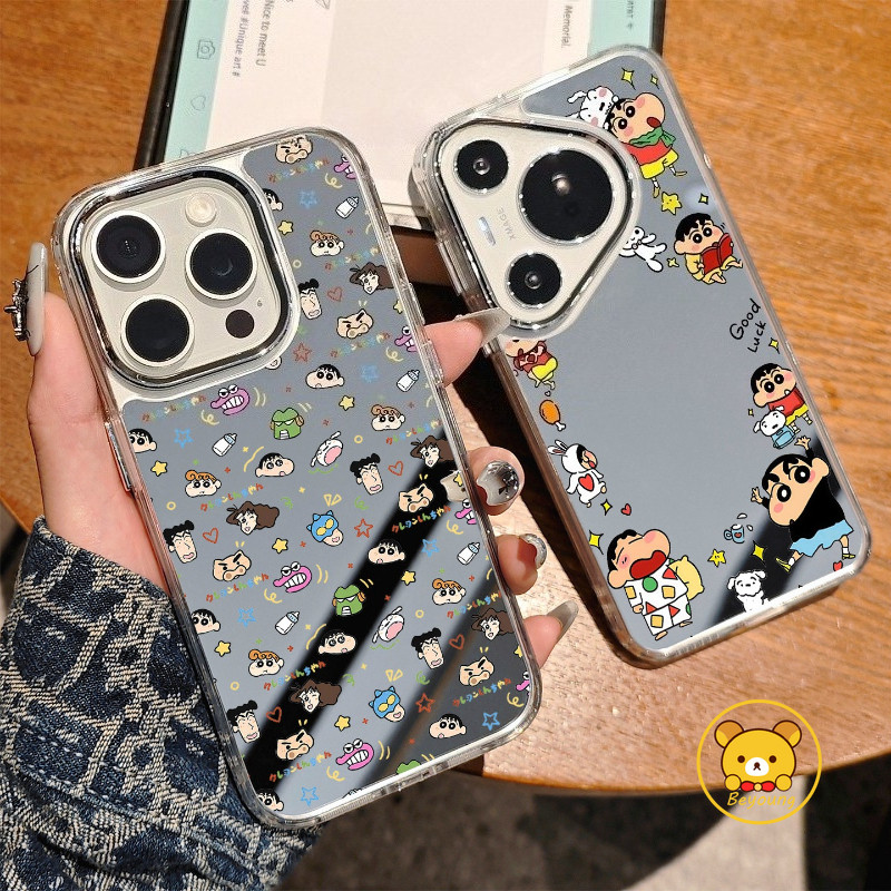 Crayon Shin-Chanเคสโทรศัพท์สําหรับRealme GT 8 7 5 Pro 3 Neo 8 7X 7 6 5 SE 240W V70 V60 V60S V23 V23i