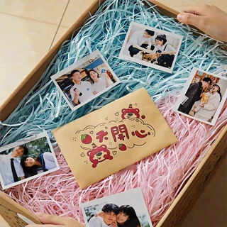 กระดาษเกล็ดสี เนื้อยับ 100g สำหรับห่อของขวัญ กันกระแทก เติมกล่องของขวัญ กล่องพัสดุ พร้อมส่ง 【สต็อกไทย】