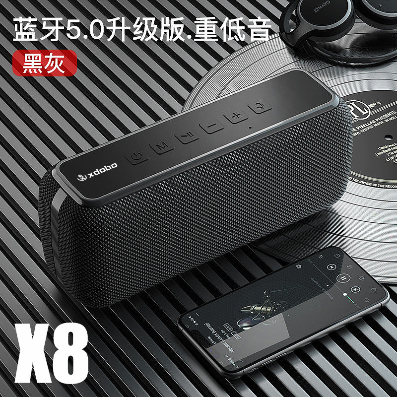 Xdobo xdobo x8ซับวูฟเฟอร์ลําโพงบลูทูธซับวูฟเฟอร์ผลิตภัณฑ์อิเล็กทรอนิกส์ในครัวเรือนขายร้อน