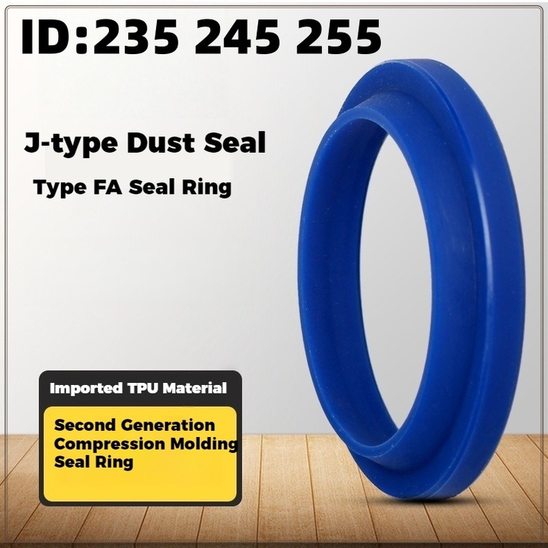 J-type วงแหวนซีลกันฝุ่น 235*25/245*265/255*275*7/13 ซีลน้ํามันไฮดรอลิก JA แหวนกันฝุ่น YXJ