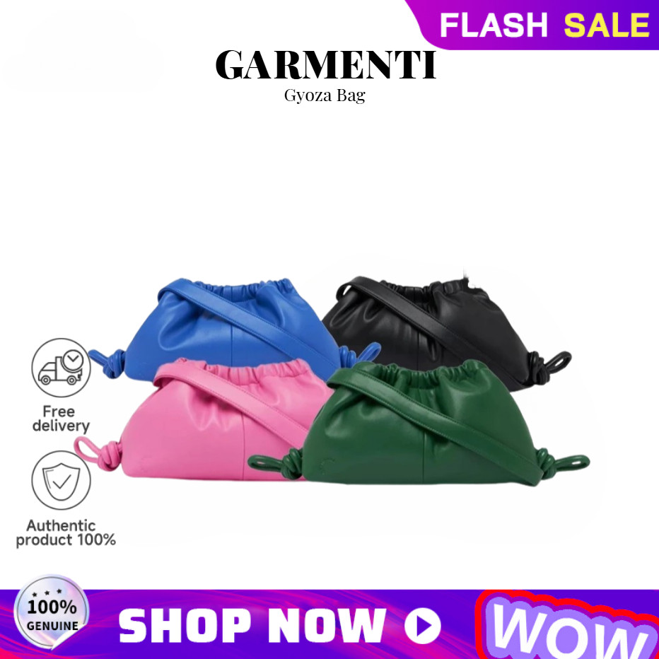 【สินค้าพร้อมส่ง】ของแท้ 100% ของแท้100% Garmenti Gyoza Bag กระเป๋าผู้หญิง