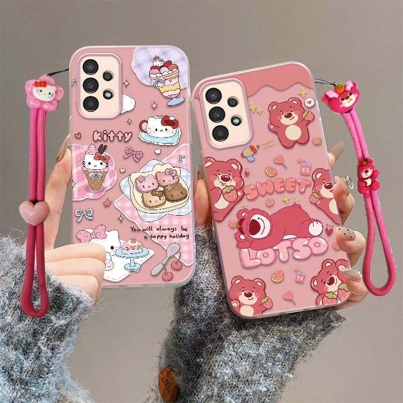 เคส samsung a13 เคส samsung a23 เคสโทรศัพท์ป้องกันการตกน่ารัก