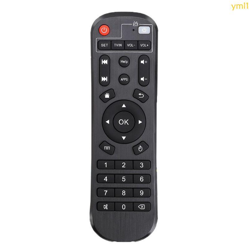 Yml1 สําหรับสมาร์ททีวีรีโมทคอนโทรล H96 สําหรับ Android TV กล่อง H96 Max H2 H96 Max Plus X96 M