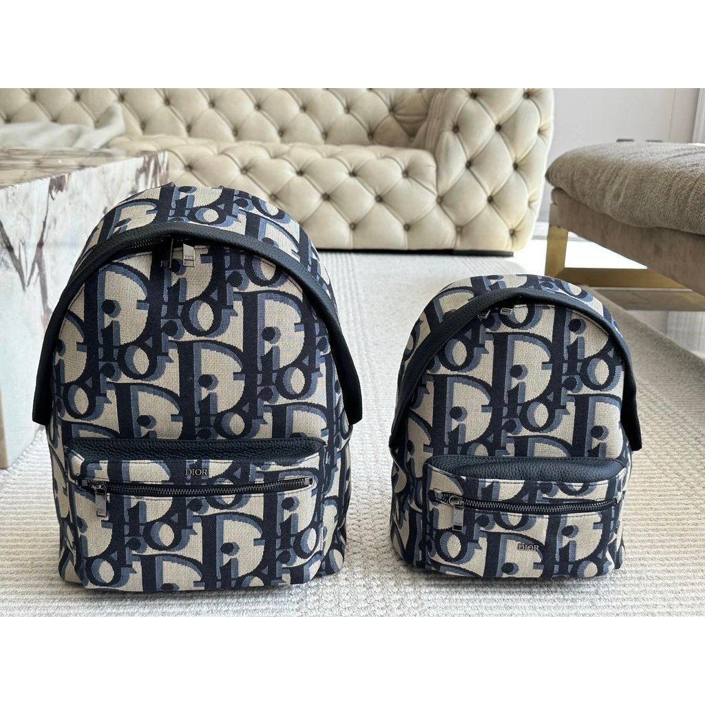 Dior Classic D Home Rider Maxi Series กระเป๋าเป้สําหรับการเดินทางและปีนเขา-DR