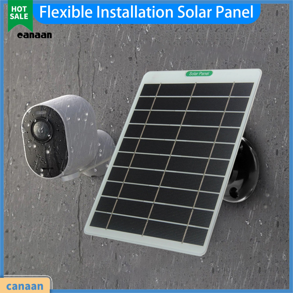 คานัน|  แผงพลังงานแสงอาทิตย์สําหรับ Arlo Pro Weatherproof Solar Panel สําหรับกล้อง Arlo Solar Panel 