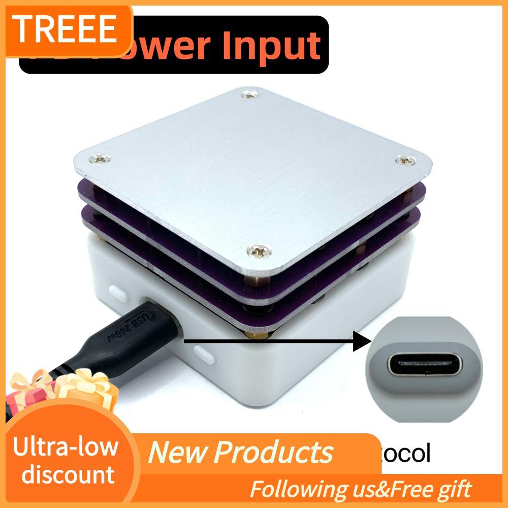 Treee Treee 65W PD โปรโตคอลความร้อนตาราง OLED จอแสดงผล PCB Board แผ่น Rework Station อุ่นซ่อมเครื่อง