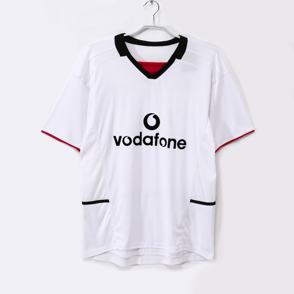 #M 02-04 Home Away Retro Soccer Jersey Football #BECKHAM