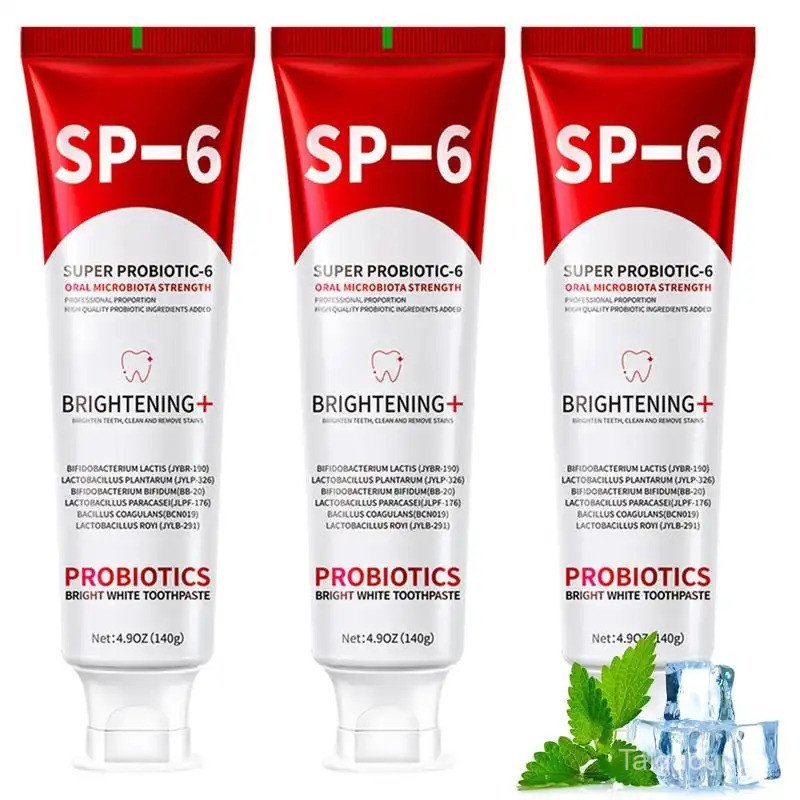 Probiotic Whitening Toothpaste，SP-6 Toothpaste | Probiotic Oral Care for Enamel Repair & Long-Lastin
