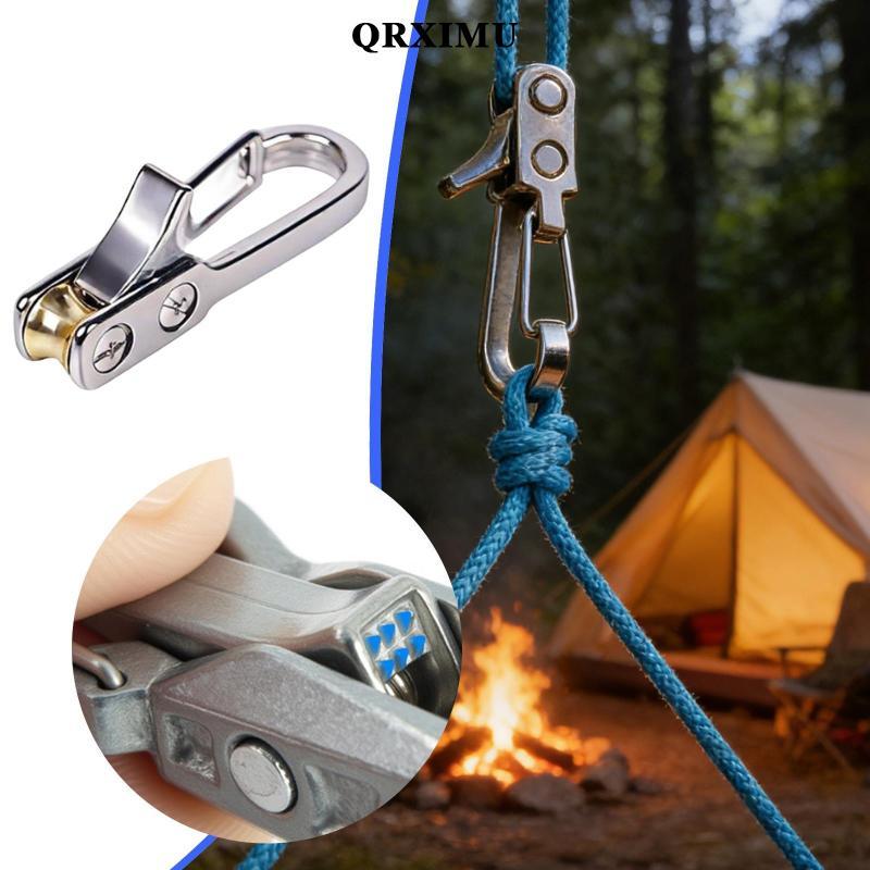 [มงสสริศนโงคค้้พพคอ combedสเดิม]ลูกกลิ้งคอเต่า Tensioner Hammocks Boatingใช้งานง่ายแบบพกพากลางแจ้งมีความแข็งแรงสูง