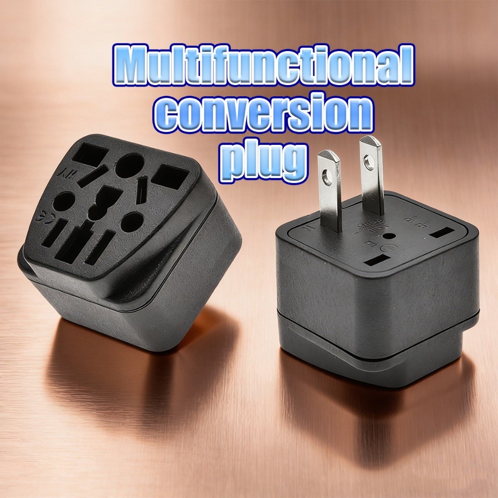 ร้านคนไทย！ 10A 250V อแดปเตอร์ ปลั๊กแปลง สำหรับType A อเนกประสงค์ พกพาได้ ประหยัดพื้นที่ หลายประเทศใช้ได้ ราคา ถูกที่สุด ดีลบีเคเค แกลเลอรีภาพที่ 6